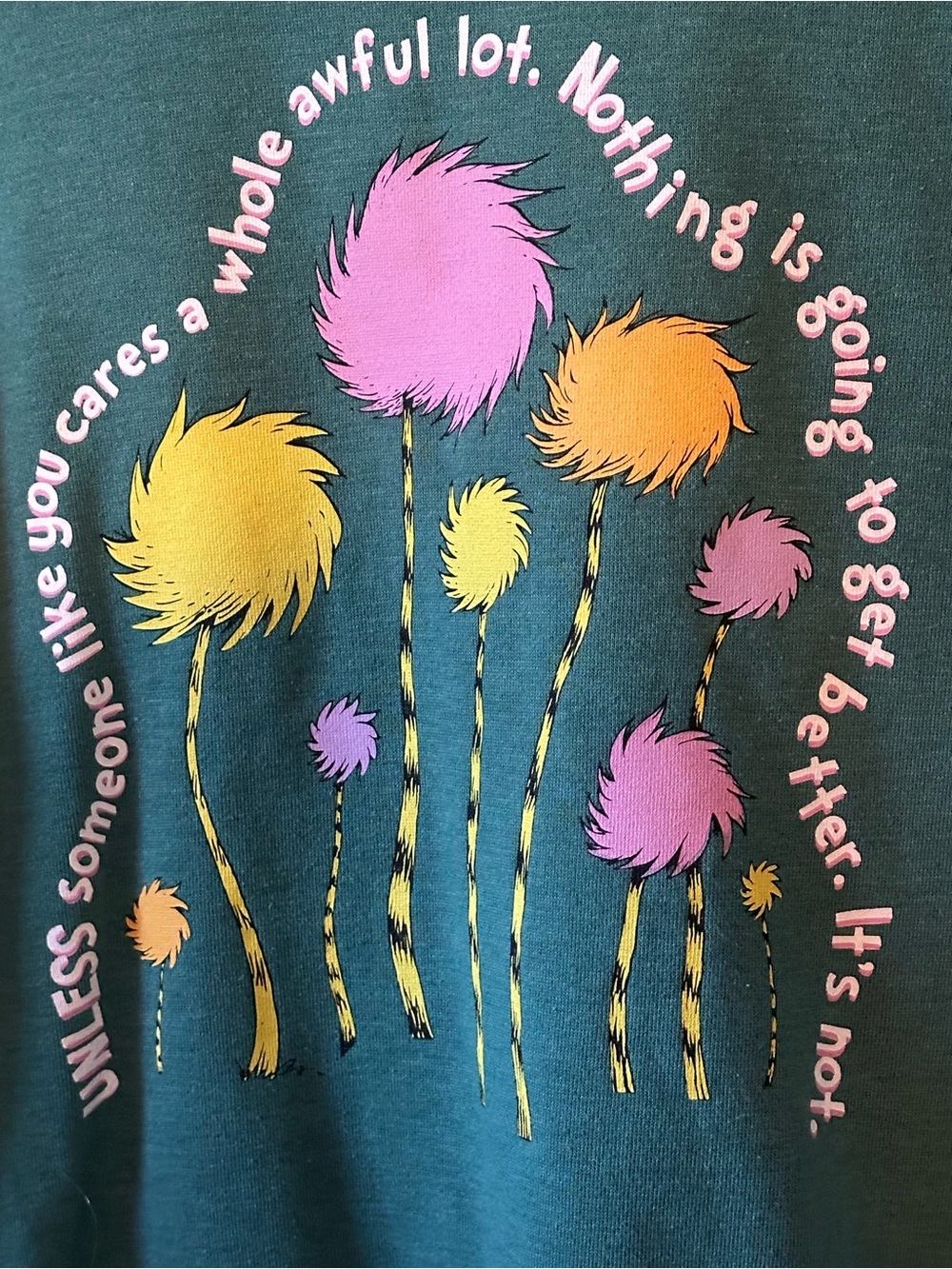 tentree x Dr. Seuss The Lorax Green Pullover Hoodie